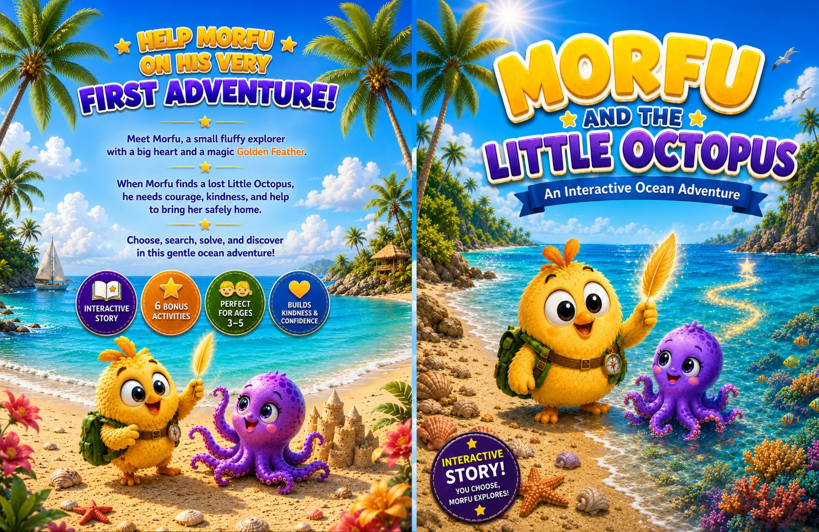 Morfu and the Little Octopus book cover